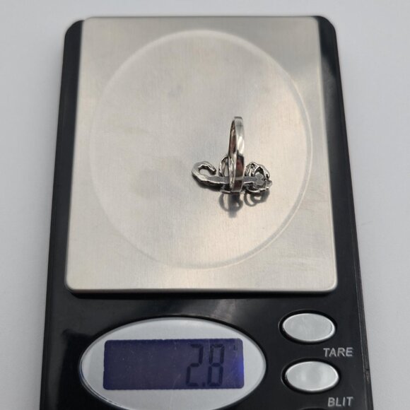Size 5.75 Sterling Silver Quality Scorpion Band Ring A4193 - Picture 8 of 8